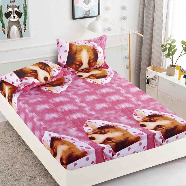 Huse de Pat Bumbac Finet cu Elastic-3 Piese 180x200| Cod Casa66 - Casa Super