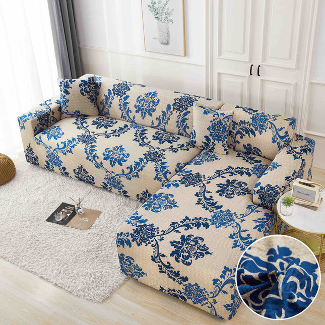 Husa Coltar Bumbac Elastic + 2 Fete de Perna Cadou - Cod CLT4 - Casa Super