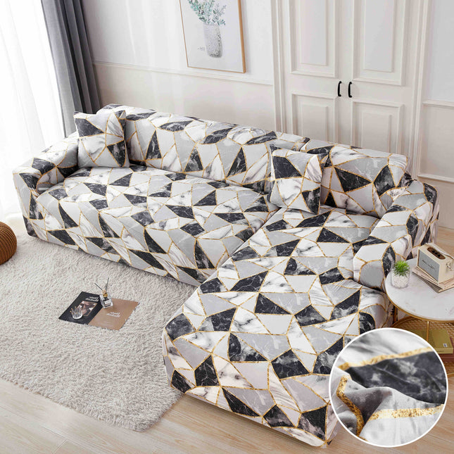 Husa Coltar Bumbac Elastic + 2 Fete de Perna Cadou - Cod CLT6 - Casa Super