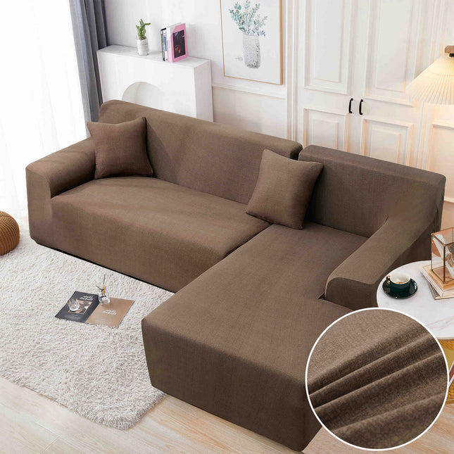 Husa Coltar Bumbac Elastic + 2 Fete de Perna Cadou - Cod CLT18 - Casa Super
