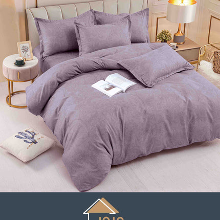 Lenjerie de Pat Dublu Bumbac Finet Cu Elastic-6 Piese | Cod FIN147 - Casa Super
