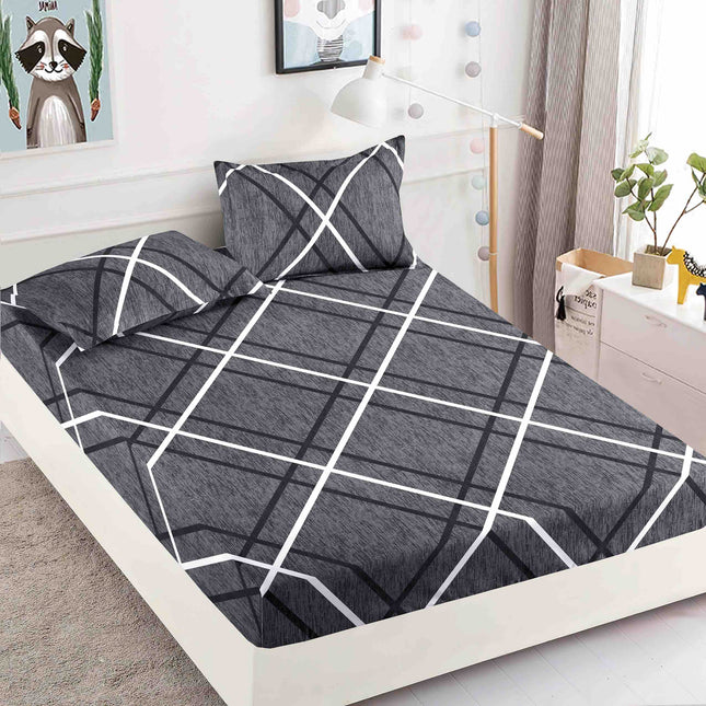 Huse de Pat Bumbac Finet cu Elastic-3 Piese 180x200| Cod Casa51 - Casa Super