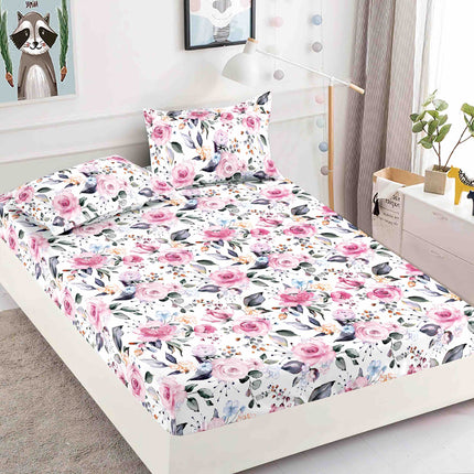 Huse de Pat Bumbac Finet cu Elastic-3 Piese 180x200| Cod Casa55 - Casa Super