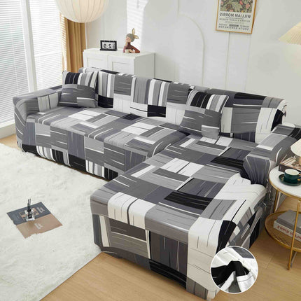 Husa Coltar Bumbac Elastic + 2 Fete de Perna Cadou - Cod CLT22 - Casa Super