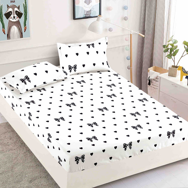 Huse de Pat Bumbac Finet cu Elastic-3 Piese 180x200| Cod Casa75 - Casa Super