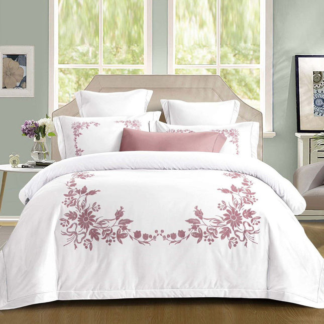 Lenjerie Din Bumbac Soft Touch Premium Cu Elastic - Gradina Simetrica