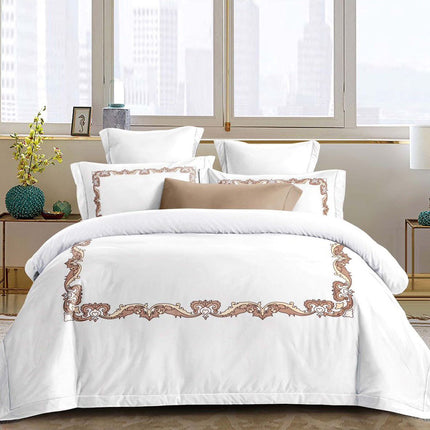 Lenjerie Din Bumbac Soft Touch Premium Cu Elastic - Cadru Imperial