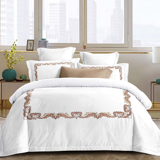 Lenjerie Din Bumbac Soft Touch Premium Cu Elastic - Cadru Imperial