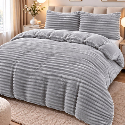 Set Lenjerie de Pat 4 Piese Cocolino - Moale, Calduros si Elegant | Cod LCR7